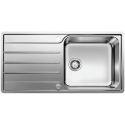 Zlewozmywak Blanco LEMIS XL 6 S-IF stal szlachetna z korkiem aut. 523 035